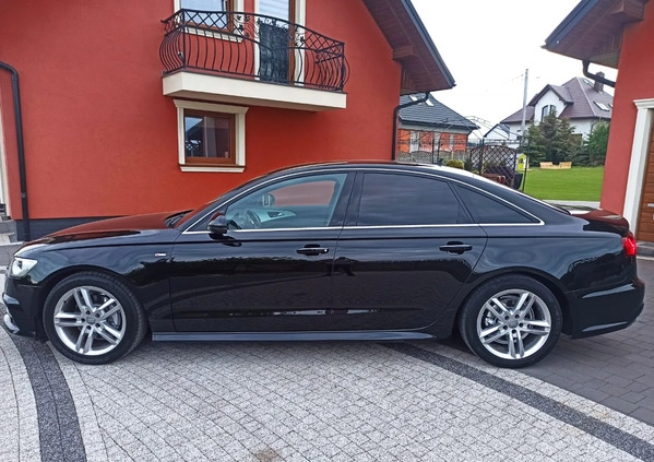 Audi A6 cena 91000 przebieg: 163000, rok produkcji 2015 z Lubawa małe 301